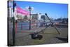 Old Anchor on Bristol Harbour, Bristol, England, United Kingdom, Europe-Rob Cousins-Stretched Canvas