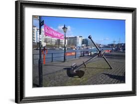 Old Anchor on Bristol Harbour, Bristol, England, United Kingdom, Europe-Rob Cousins-Framed Photographic Print