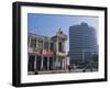 Old and New Architecture, Connaught Place, New Delhi, Delhi, India-John Henry Claude Wilson-Framed Photographic Print