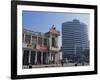 Old and New Architecture, Connaught Place, New Delhi, Delhi, India-John Henry Claude Wilson-Framed Photographic Print