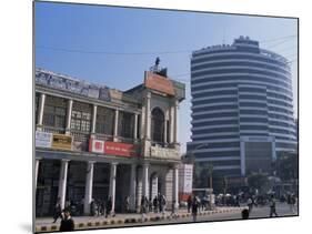 Old and New Architecture, Connaught Place, New Delhi, Delhi, India-John Henry Claude Wilson-Mounted Photographic Print