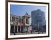 Old and New Architecture, Connaught Place, New Delhi, Delhi, India-John Henry Claude Wilson-Framed Photographic Print