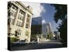 Old and New Buildings Downtown in the State Capital, Austin, Texas, USA-Robert Francis-Stretched Canvas