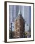 Old and New Buildings in the Downtown Financial District, Toronto, Ontario, Canada, North America-Anthony Waltham-Framed Photographic Print