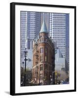 Old and New Buildings in the Downtown Financial District, Toronto, Ontario, Canada, North America-Anthony Waltham-Framed Photographic Print