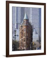 Old and New Buildings in the Downtown Financial District, Toronto, Ontario, Canada, North America-Anthony Waltham-Framed Photographic Print