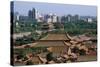 Old and New Buildings of Beijing-Vittoriano Rastelli-Stretched Canvas