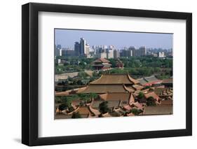 Old and New Buildings of Beijing-Vittoriano Rastelli-Framed Photographic Print