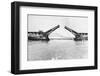 Old and New Cape Cod Canal Bridges-null-Framed Photographic Print