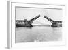 Old and New Cape Cod Canal Bridges-null-Framed Photographic Print