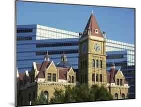 Old and New City Halls, Calgary, Alberta, Canada, North America-Simanor Eitan-Mounted Photographic Print