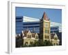 Old and New City Halls, Calgary, Alberta, Canada, North America-Simanor Eitan-Framed Photographic Print