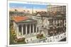 Old and New Courthouse, Dayton, Ohio-null-Mounted Premium Giclee Print
