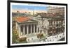 Old and New Courthouse, Dayton, Ohio-null-Framed Art Print