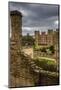 Old and New Halls, Hardwick Hall, Near Chesterfield, Derbyshire, England, United Kingdom, Europe-Eleanor Scriven-Mounted Photographic Print
