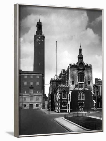 Old and New Norwich-Fred Musto-Framed Photographic Print