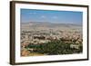 Old and New view of Athens Greece-null-Framed Photo