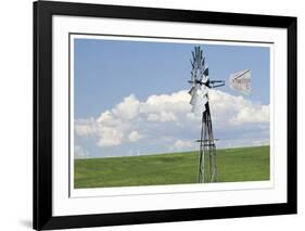 Old And New Windmills-Donald Paulson-Framed Giclee Print