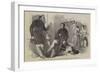Old and Young Ireland, Tom Steele Pacifying a Juvenile Repealer-null-Framed Giclee Print