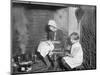 Old and Young Lacemakers-null-Mounted Photographic Print