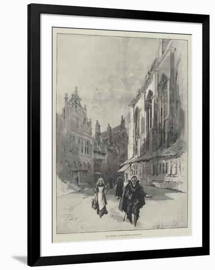 Old Antwerp, at the Antwerp Exhibition-Herbert Railton-Framed Giclee Print