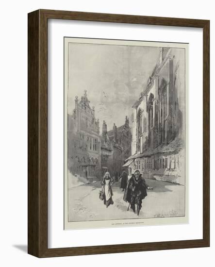 Old Antwerp, at the Antwerp Exhibition-Herbert Railton-Framed Giclee Print