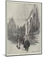 Old Antwerp, at the Antwerp Exhibition-Herbert Railton-Mounted Giclee Print