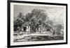 Old Aqueduct. Egypt, 1879-null-Framed Giclee Print