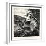 Old Aqueduct on the Conemaugh. the Conemaugh River Is Formed at Johnstown in Southwestern Cambria C-null-Framed Giclee Print