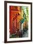 Old Architecture In Montreal-null-Framed Art Print