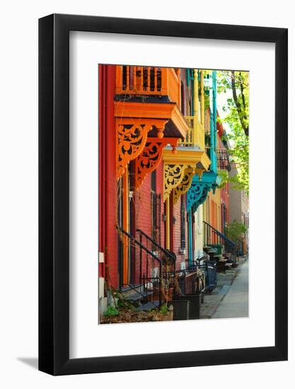 Old Architecture in Montreal-Brian Burton Arsenault-Framed Photographic Print