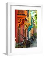 Old Architecture in Montreal-Brian Burton Arsenault-Framed Photographic Print