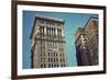 Old Architecture of Pittsburgh-benkrut-Framed Photographic Print