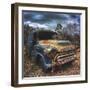 Old Auto Left to Rust in the Woods-Eric Tinsley-Framed Photographic Print