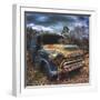 Old Auto Left to Rust in the Woods-Eric Tinsley-Framed Photographic Print