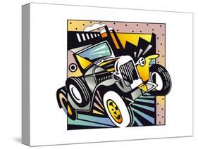 Old Auto-David Chestnutt-Stretched Canvas