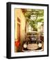 Old Automobile Sedan, Kardamyli, Messina, Peloponnese, Greece-Walter Bibikow-Framed Photographic Print