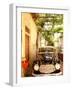 Old Automobile Sedan, Kardamyli, Messina, Peloponnese, Greece-Walter Bibikow-Framed Photographic Print