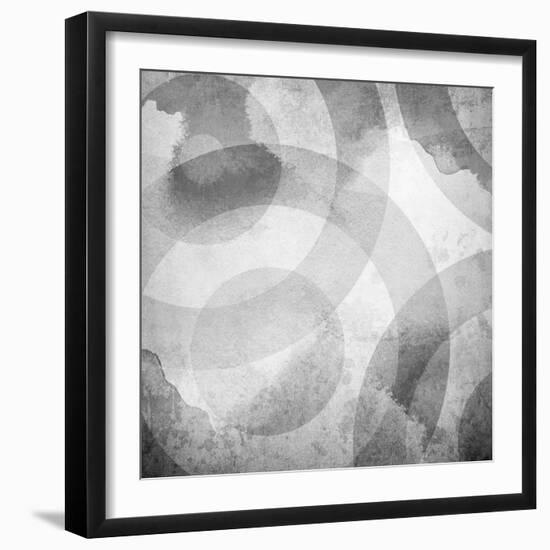 Old Background With Circle Pattern-Eky Studio-Framed Art Print