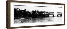 Old Bahia Honda Bridge Florida Keys - Bridges Roads-Philippe Hugonnard-Framed Photographic Print