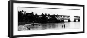 Old Bahia Honda Bridge Florida Keys - Bridges Roads-Philippe Hugonnard-Framed Photographic Print