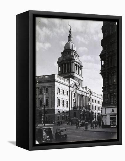 Old Bailey, Central Criminal Court, London, C1941-null-Framed Stretched Canvas