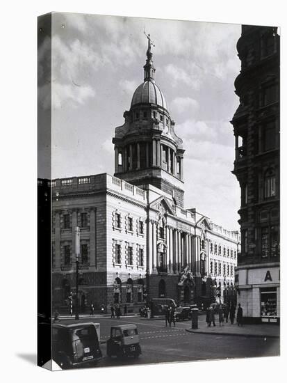 Old Bailey, Central Criminal Court, London, C1941-null-Stretched Canvas