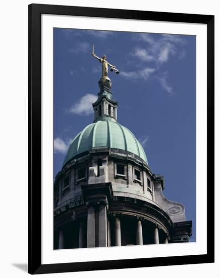 Old Bailey, London, England, United Kingdom-Walter Rawlings-Framed Photographic Print
