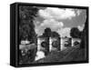 Old Bakewell Bridge-null-Framed Stretched Canvas