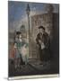 Old Ballad Singer Standing on a Street Corner, C1780-JR Smith-Mounted Giclee Print