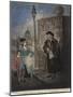 Old Ballad Singer Standing on a Street Corner, C1780-JR Smith-Mounted Giclee Print