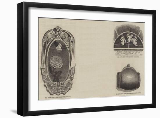 Old Bank Signs-null-Framed Giclee Print