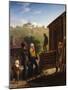 Old bar at Maridalsveien-Hjalmer Eilif Emanuel Peterssen-Mounted Giclee Print