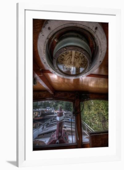 Old Barge with Compass-Nathan Wright-Framed Photographic Print